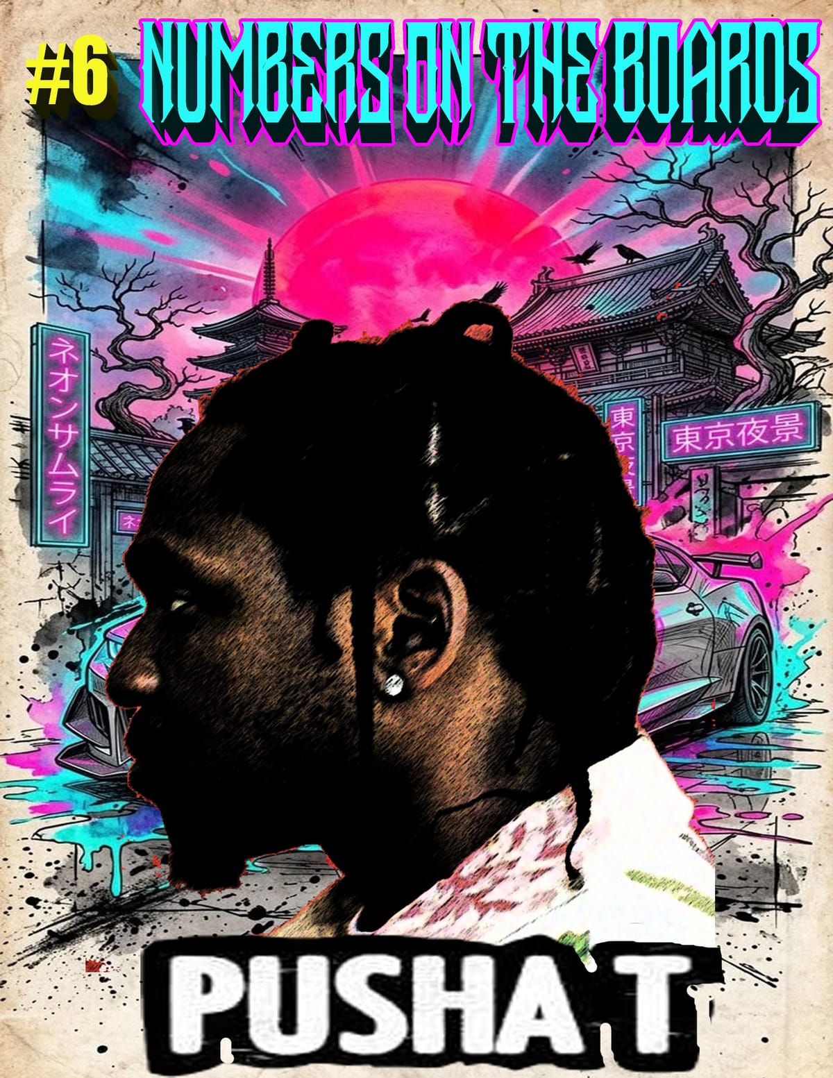 PUSHA T's TOP 10 SONGS #6 - NUMBERS ON THE BOARD