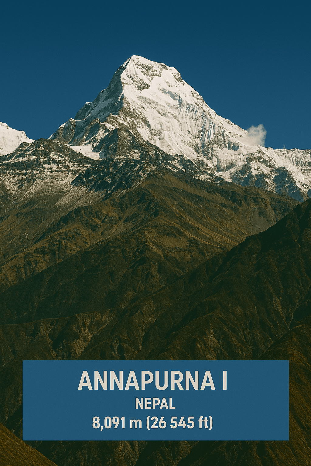 Annapurna Base Camp poster