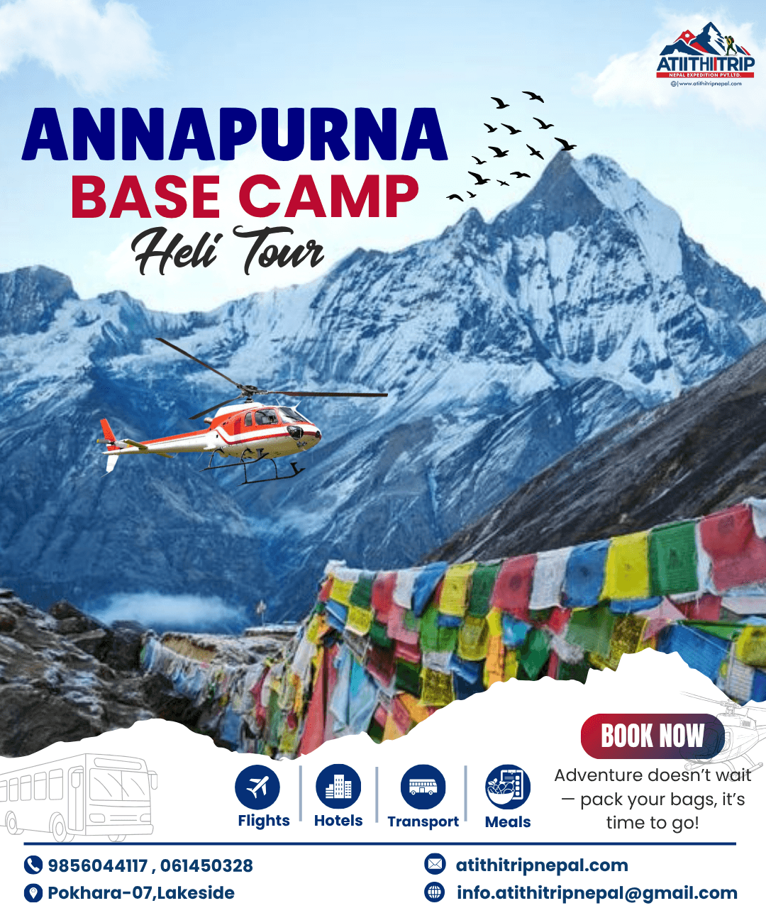 Annapurna Base Camp Heli Tour