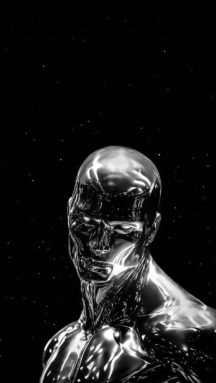 silver surfer 4k wallpaper l