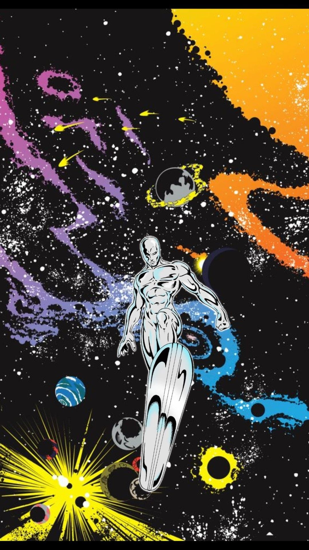 Silver Surfer Posters — Buy Premium Silver Surfer Wall Art India | The ...