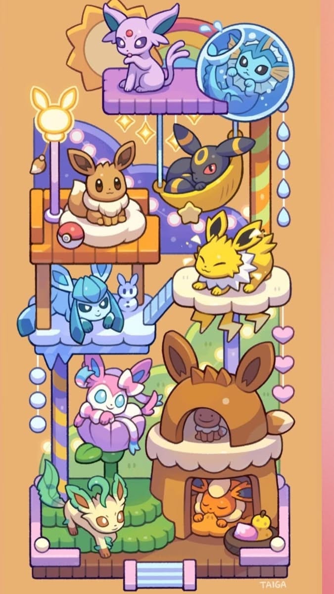 Eeveelutions😝