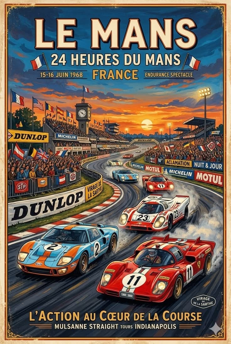 Le Mans poster