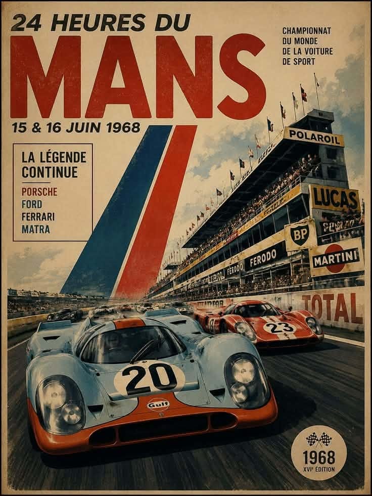 Le Mans poster