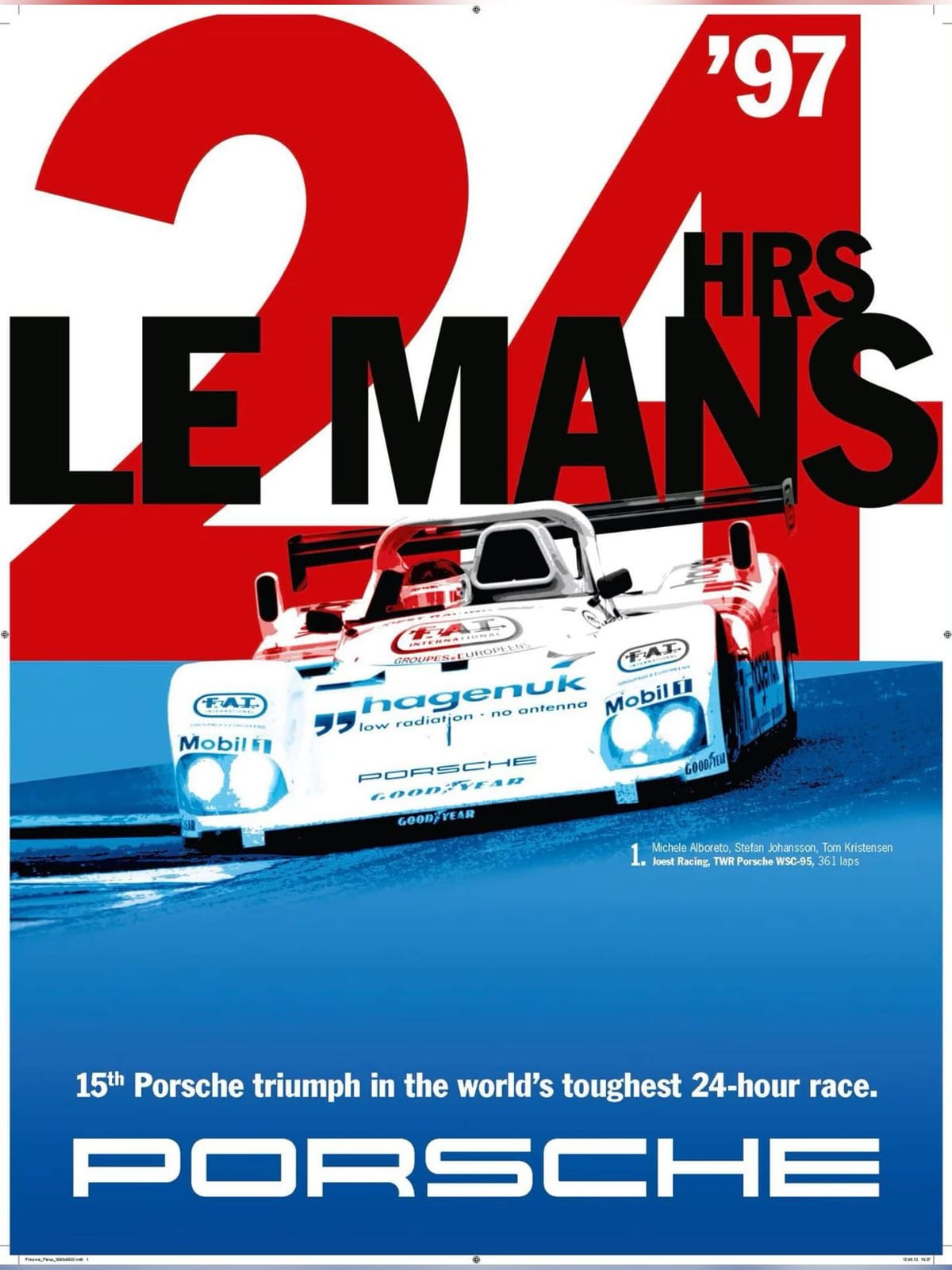 Porsche 24H Le Mans 1997