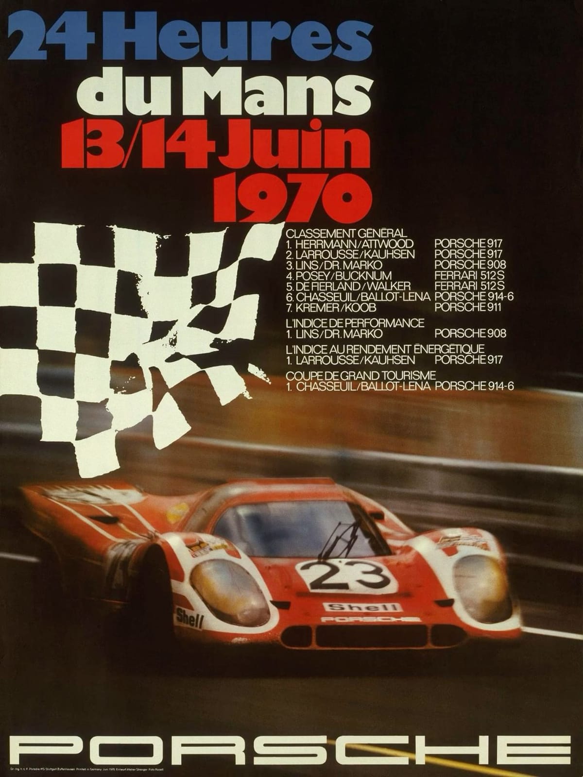 Porsche 24H Le Mans 1970