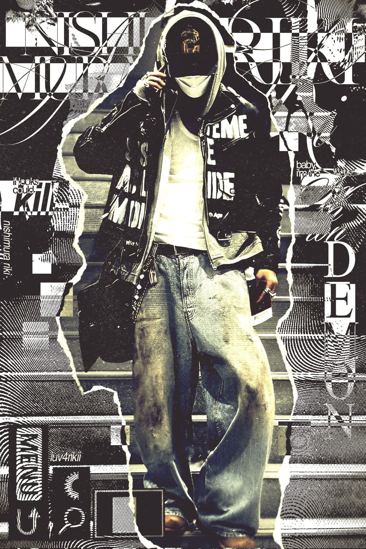⋆.˚ enha: ni-ki . poster