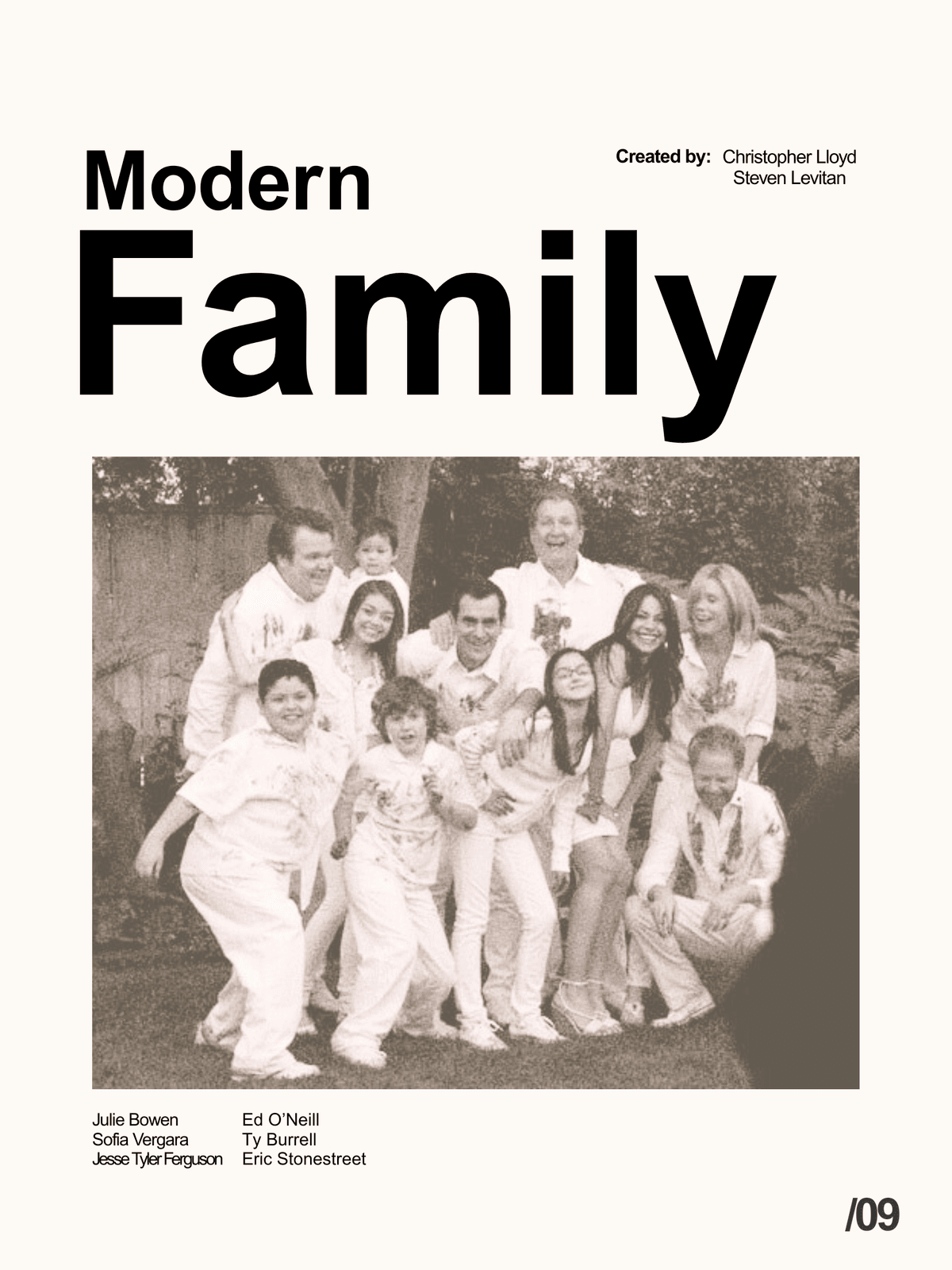 Modern Family Poster/ Print for Wall