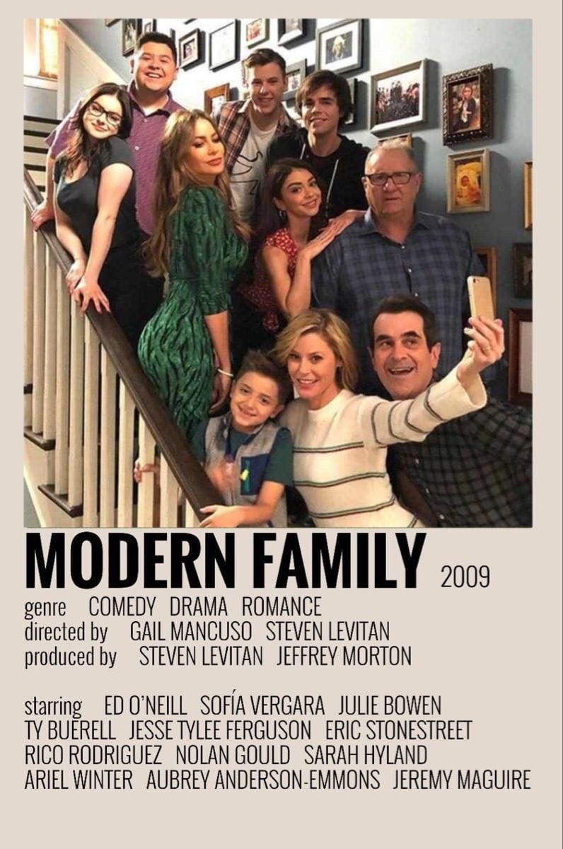 Modern family poster