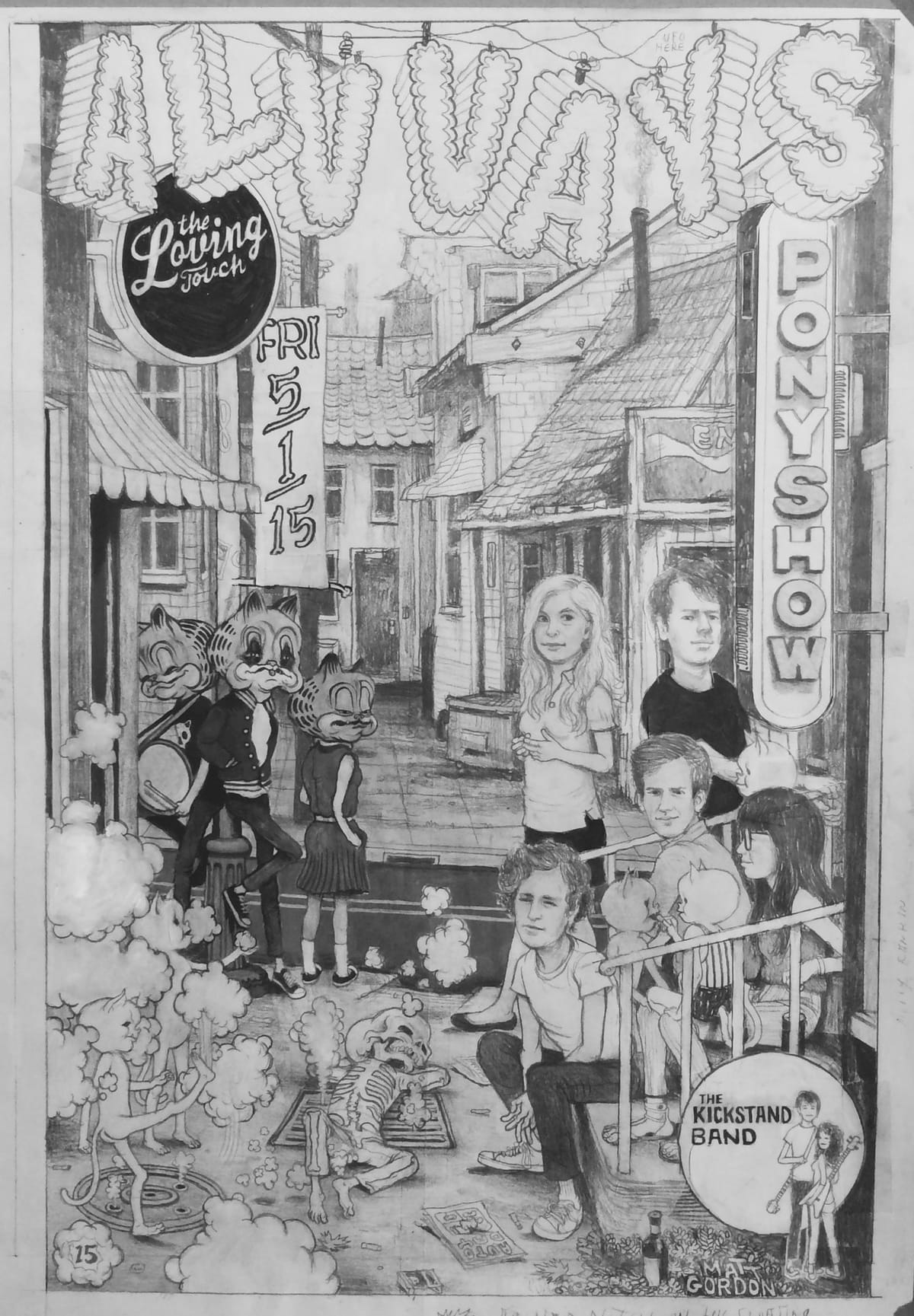Alvvays poster