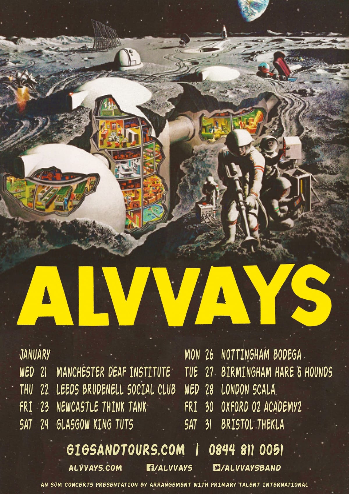 Alvvays poster