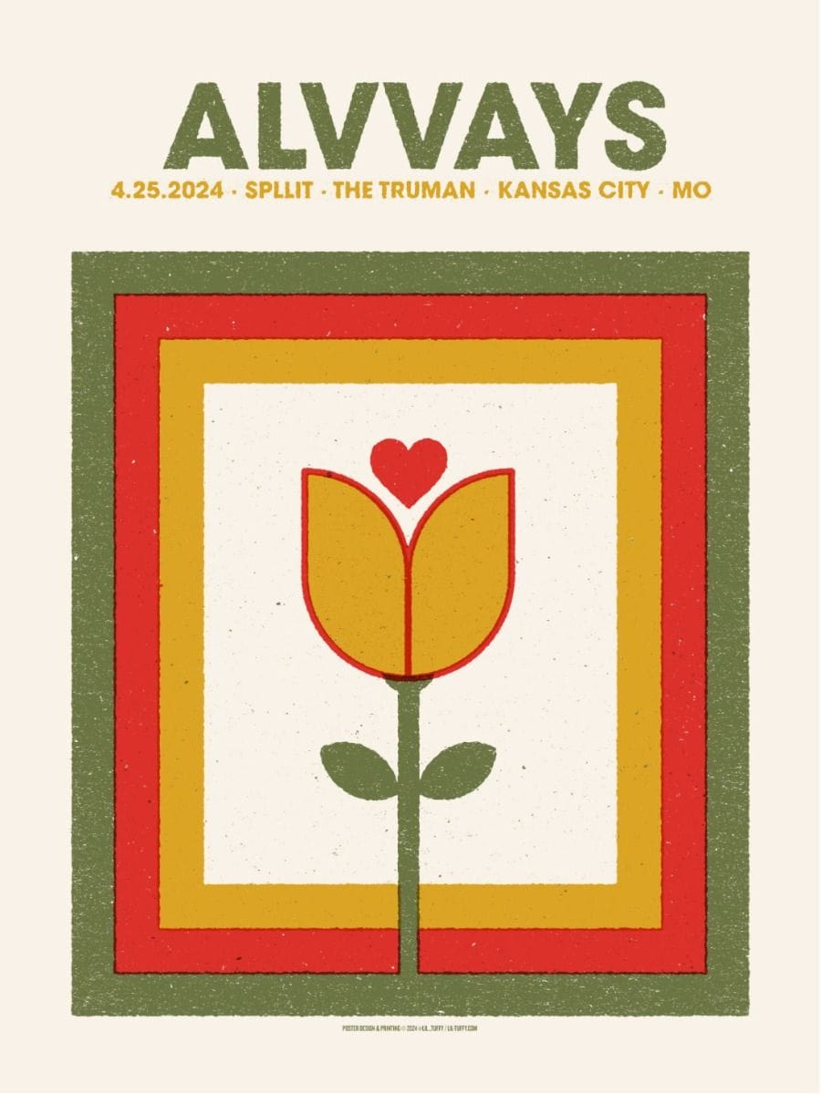 Alvvays poster