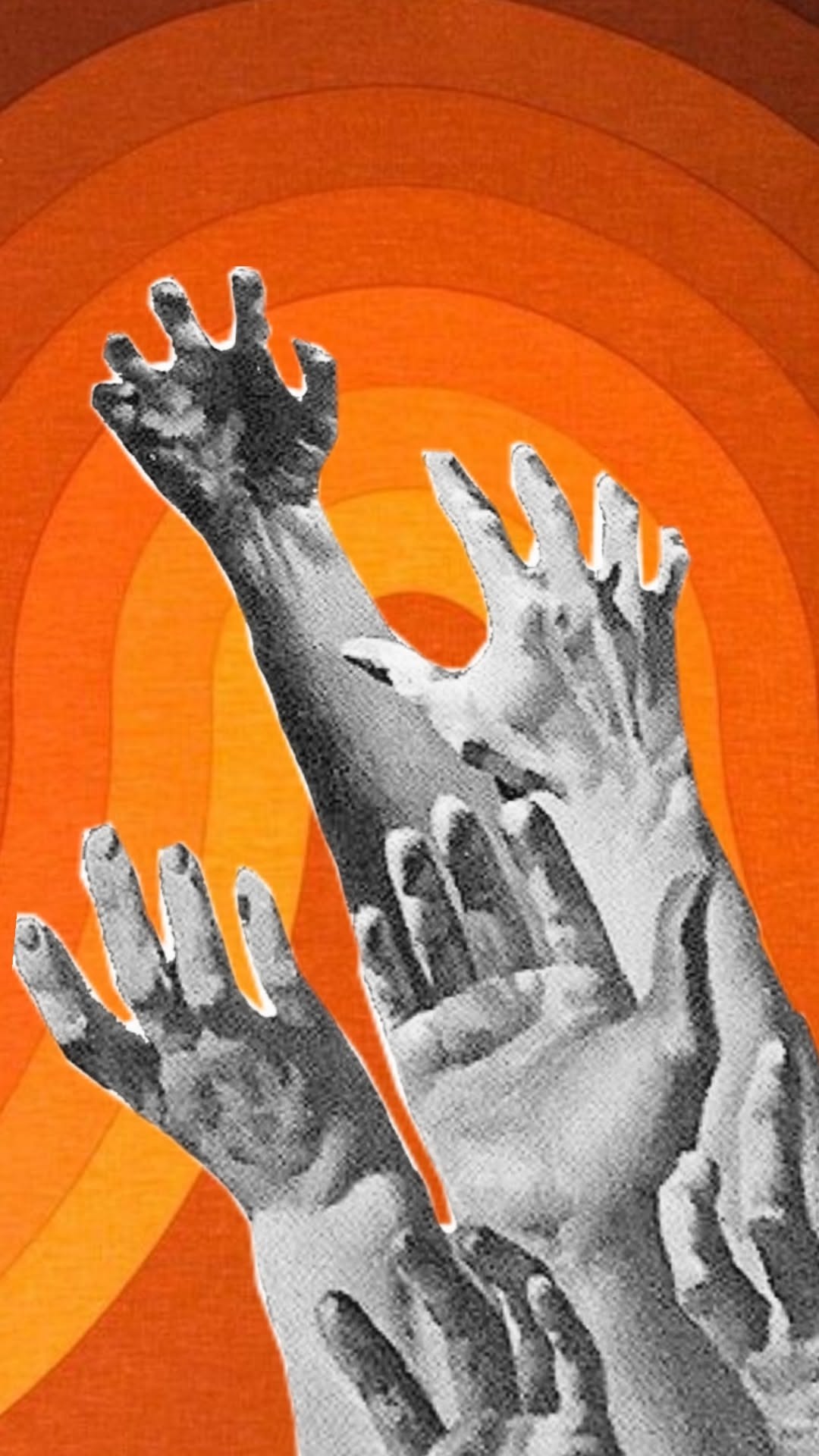 Hand poster
