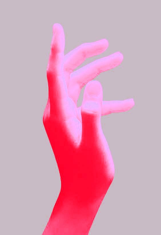 Hand poster