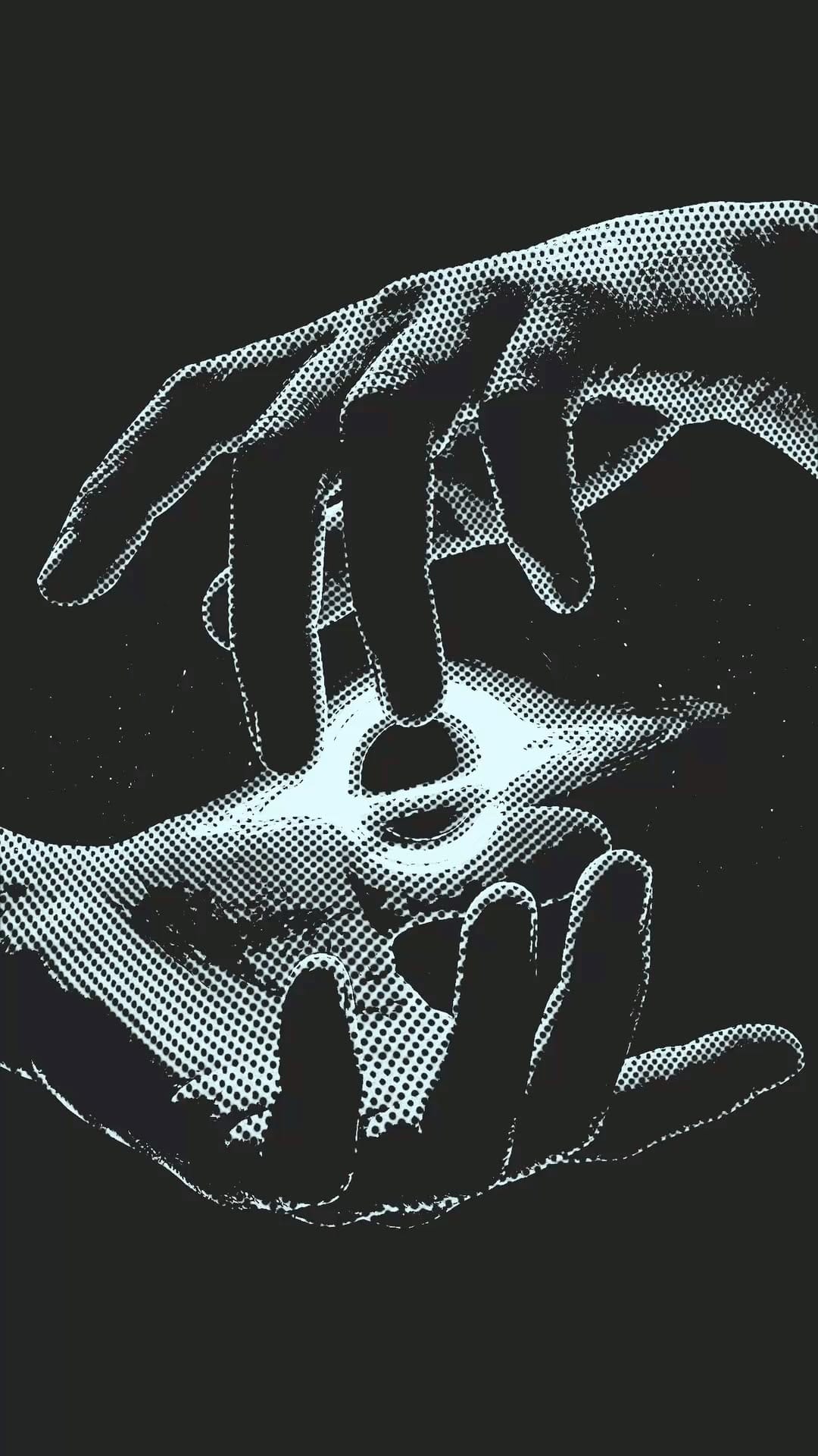 Hand poster