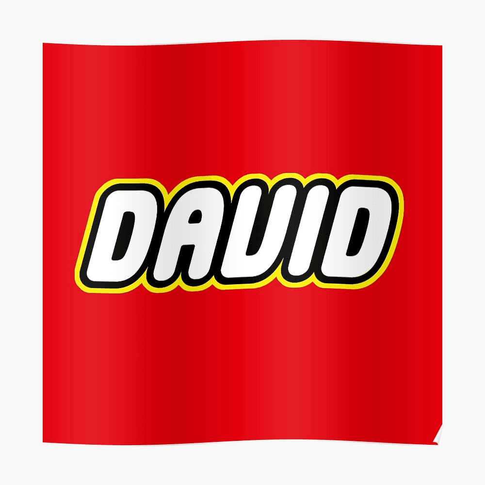 LEtsGO David personalize - Poster