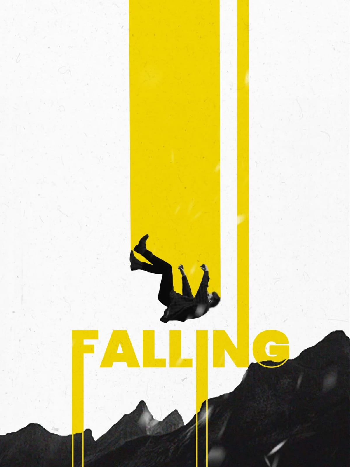 Falling poster design
