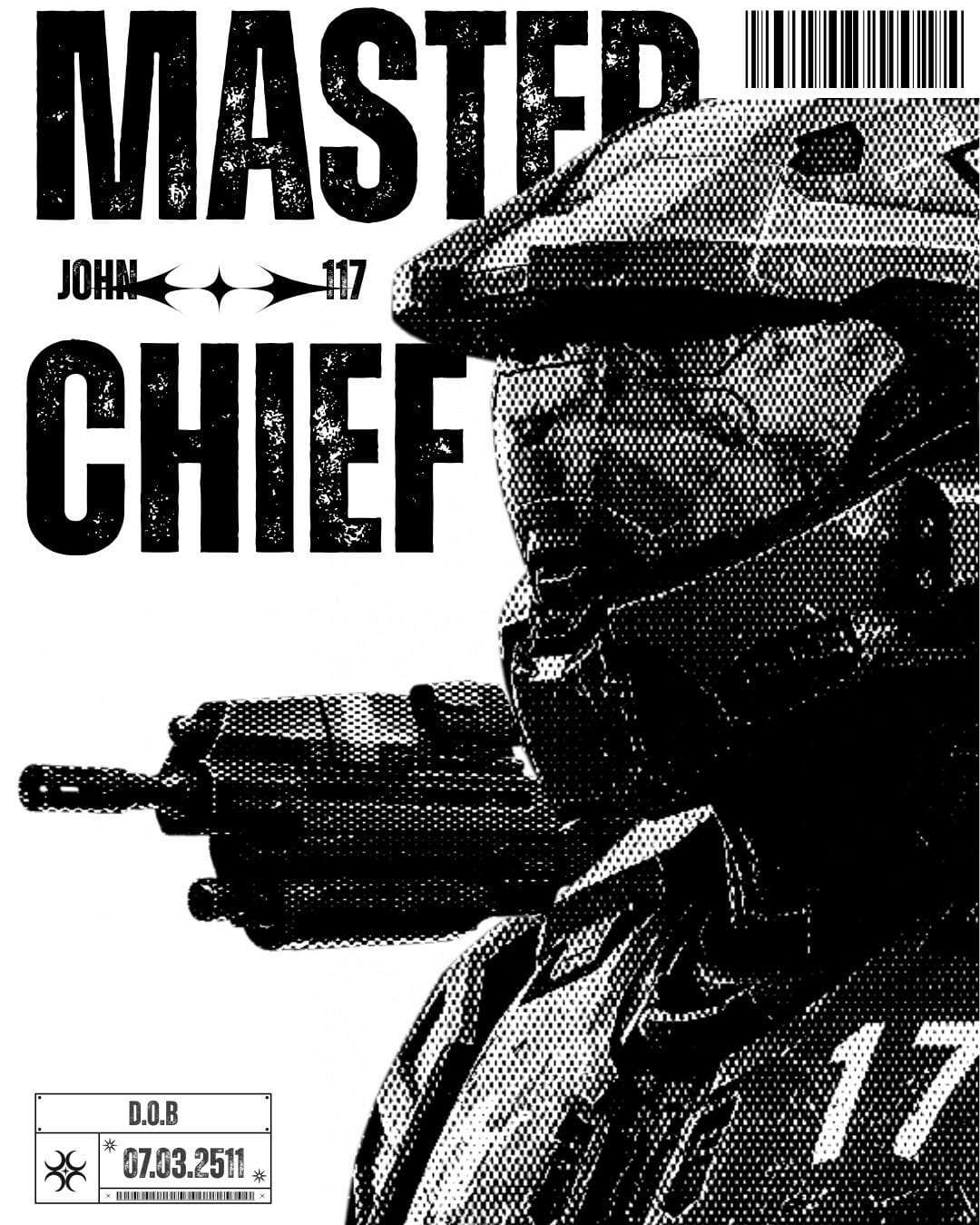 Graphic Poster Halo