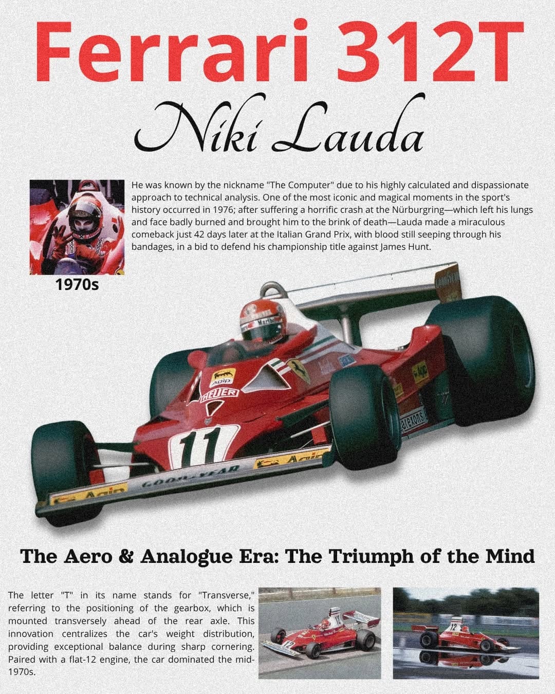 Ferarri 312T - Niki Lauda