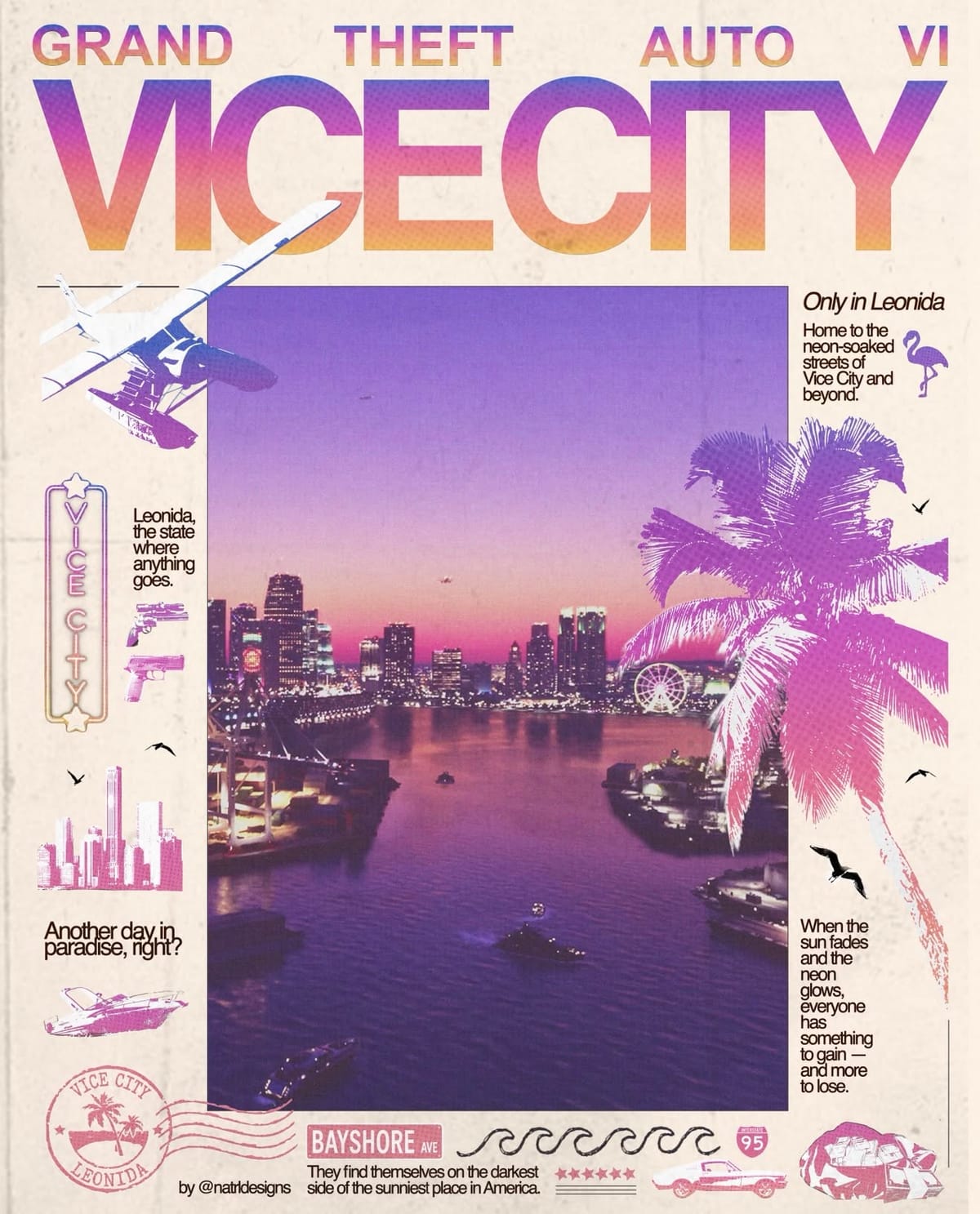 Grand Theft Auto VI Poster !!