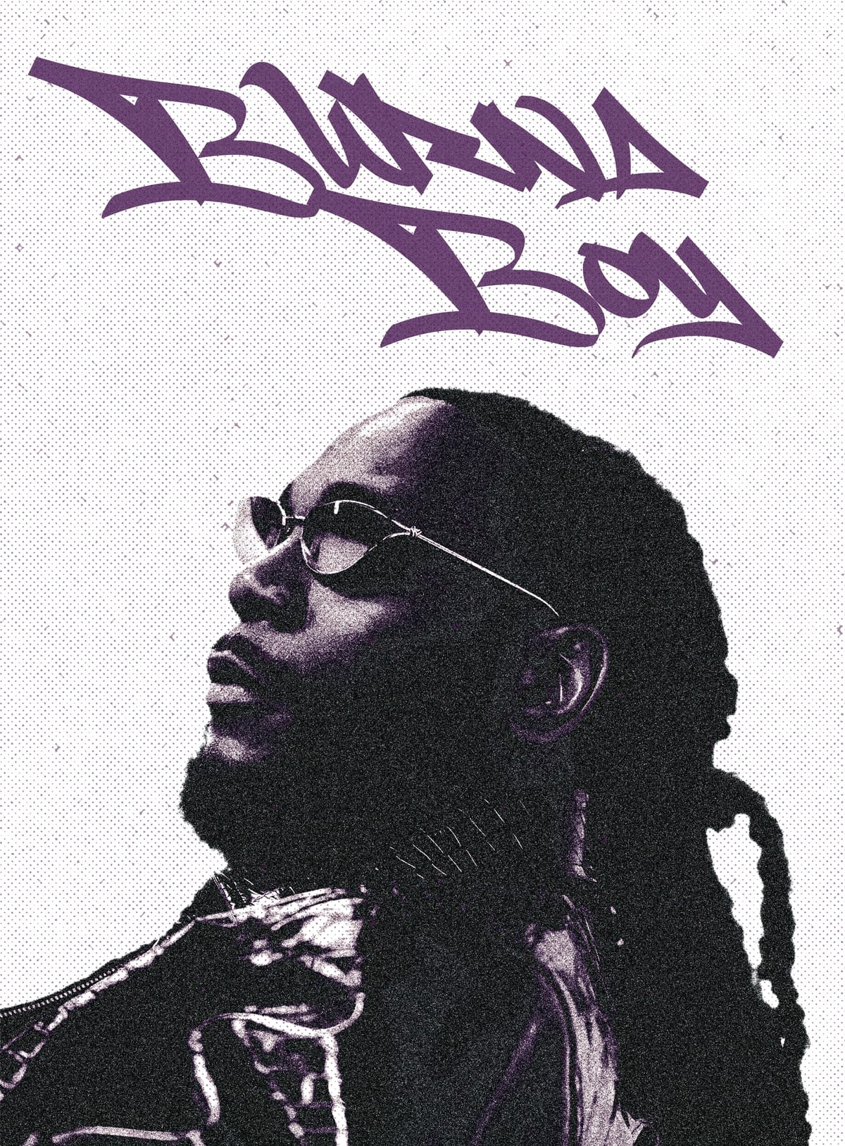 Burns boy poster design