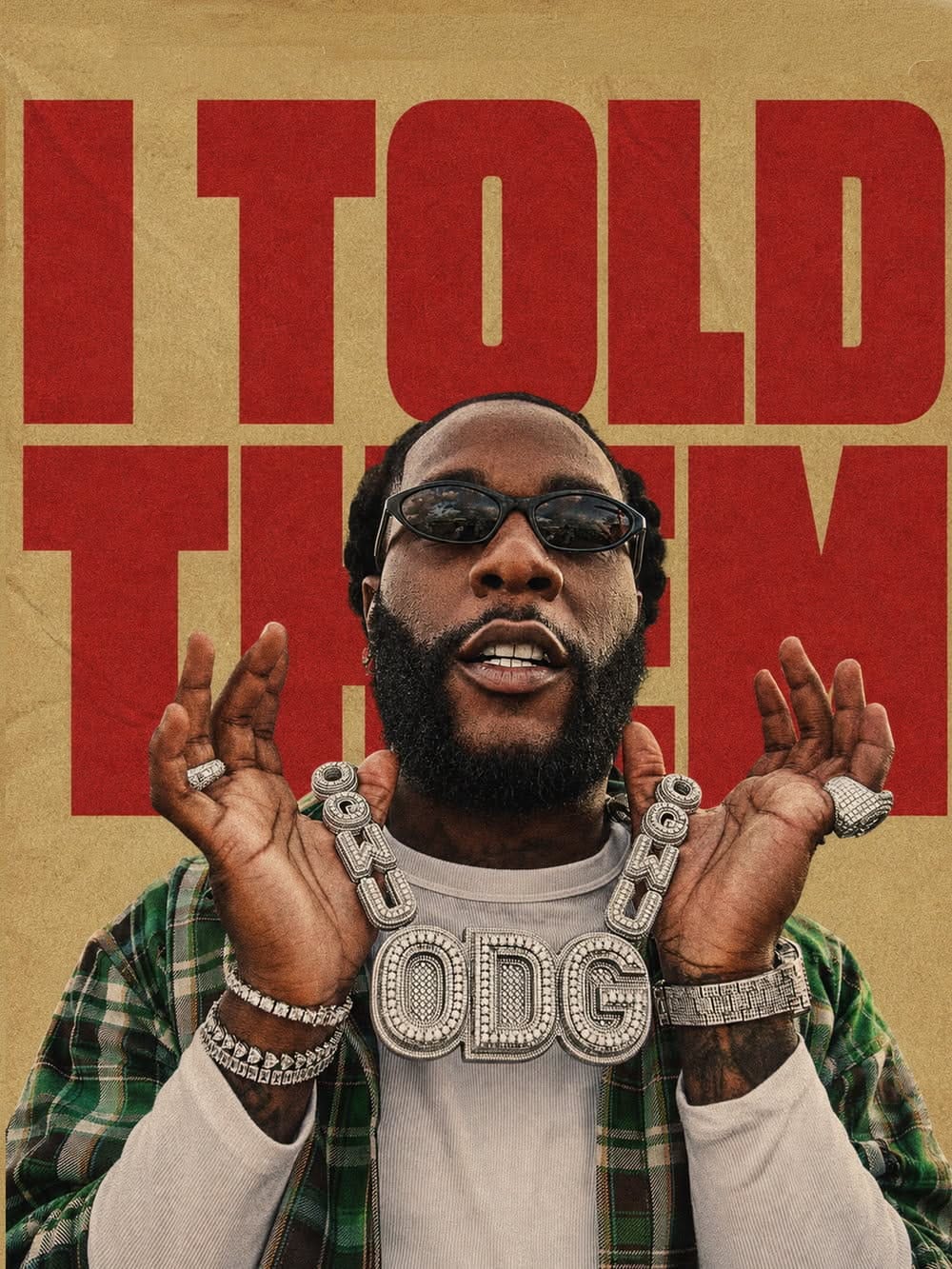 Burna Boy Poster - Music Wall Art - 24×32 / No Frame