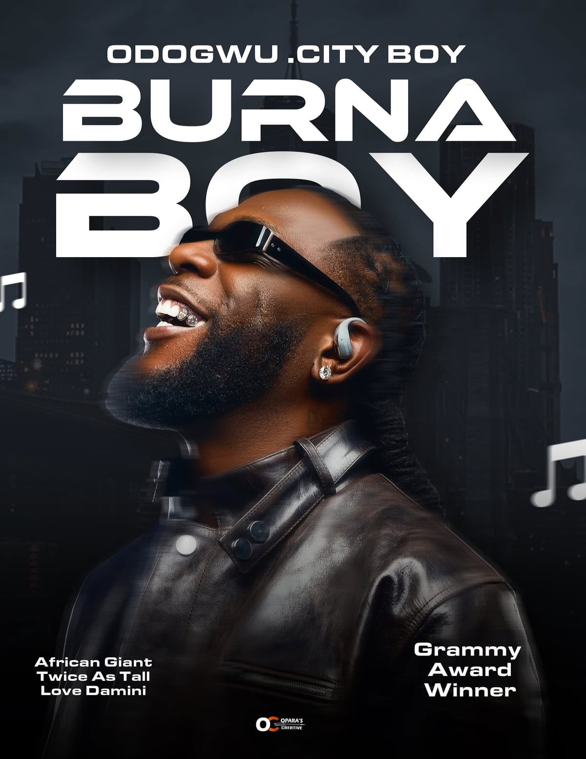BURNA BOY ART COVER