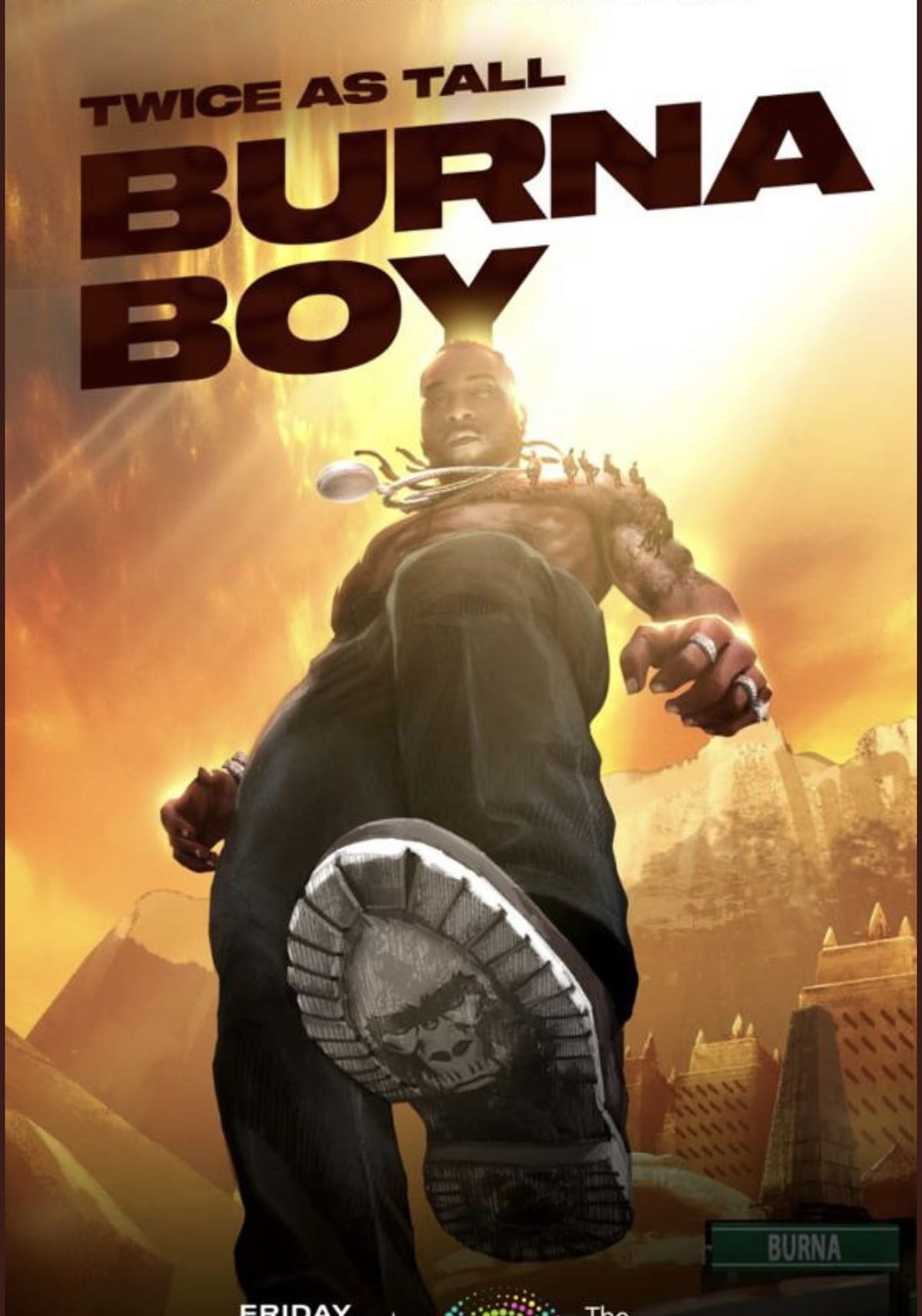 Burna Boy poster