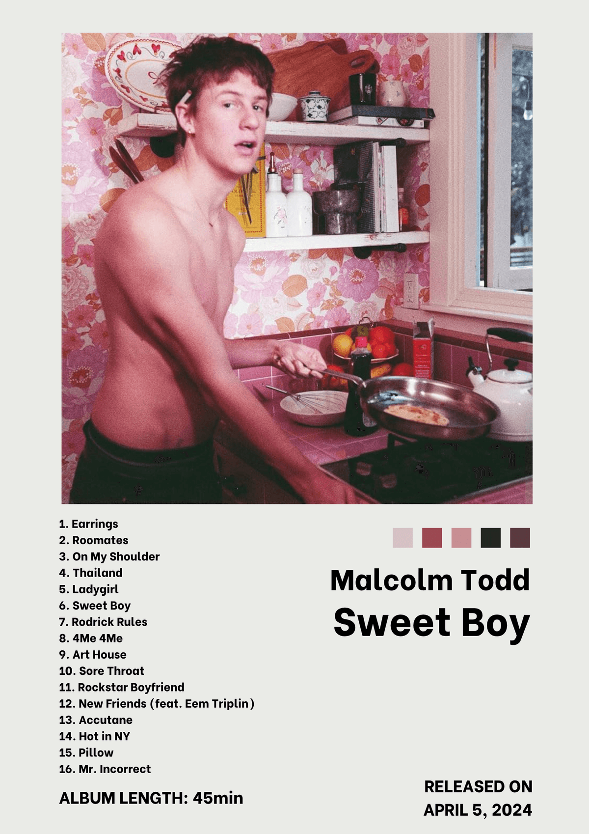 sweet boy poster