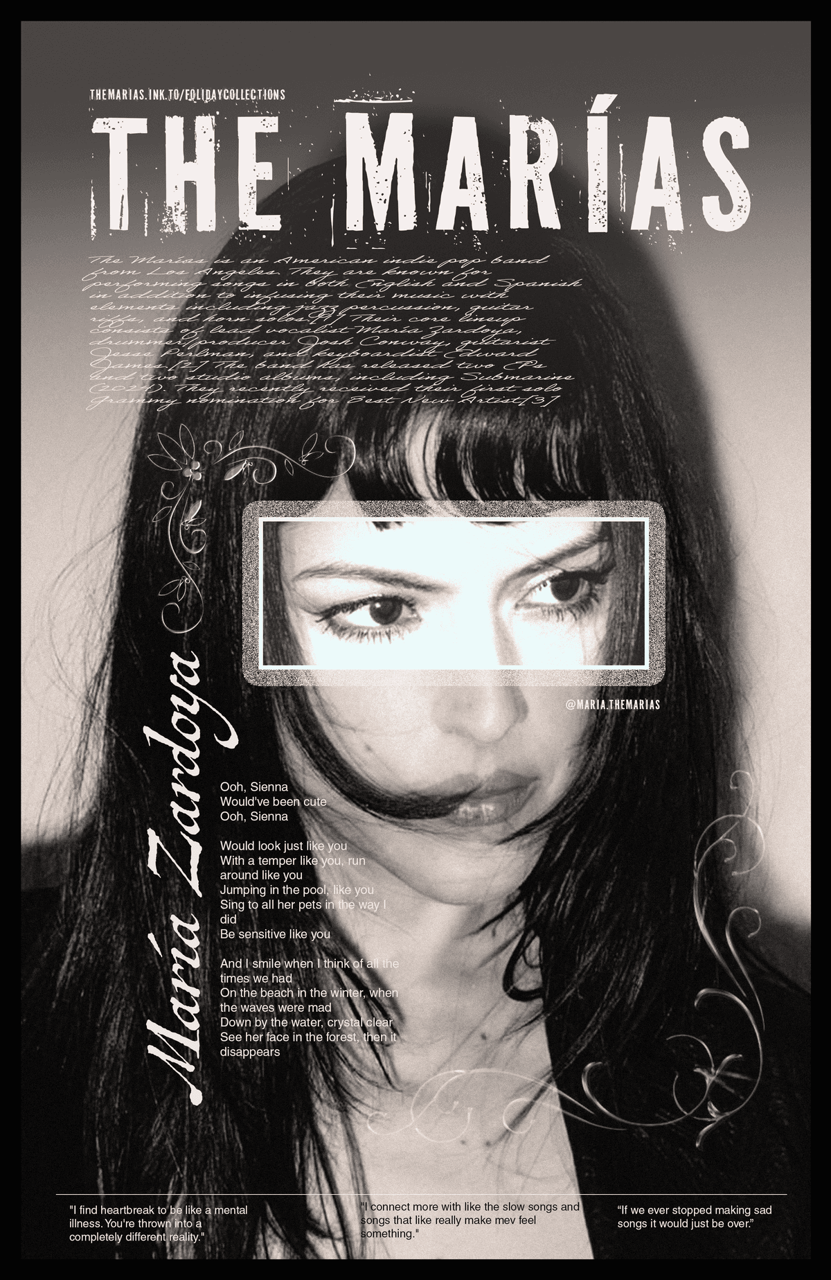 The Marias poster