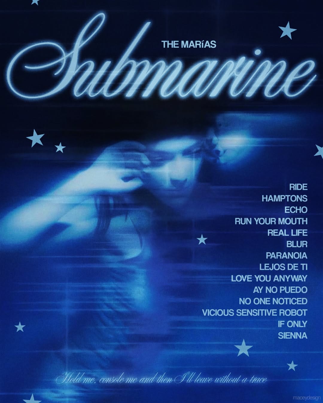 SUBMARINE THE MARIAS POSTER