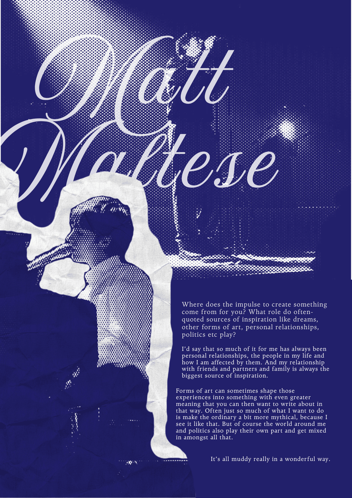 Matt Maltese graphic design poster