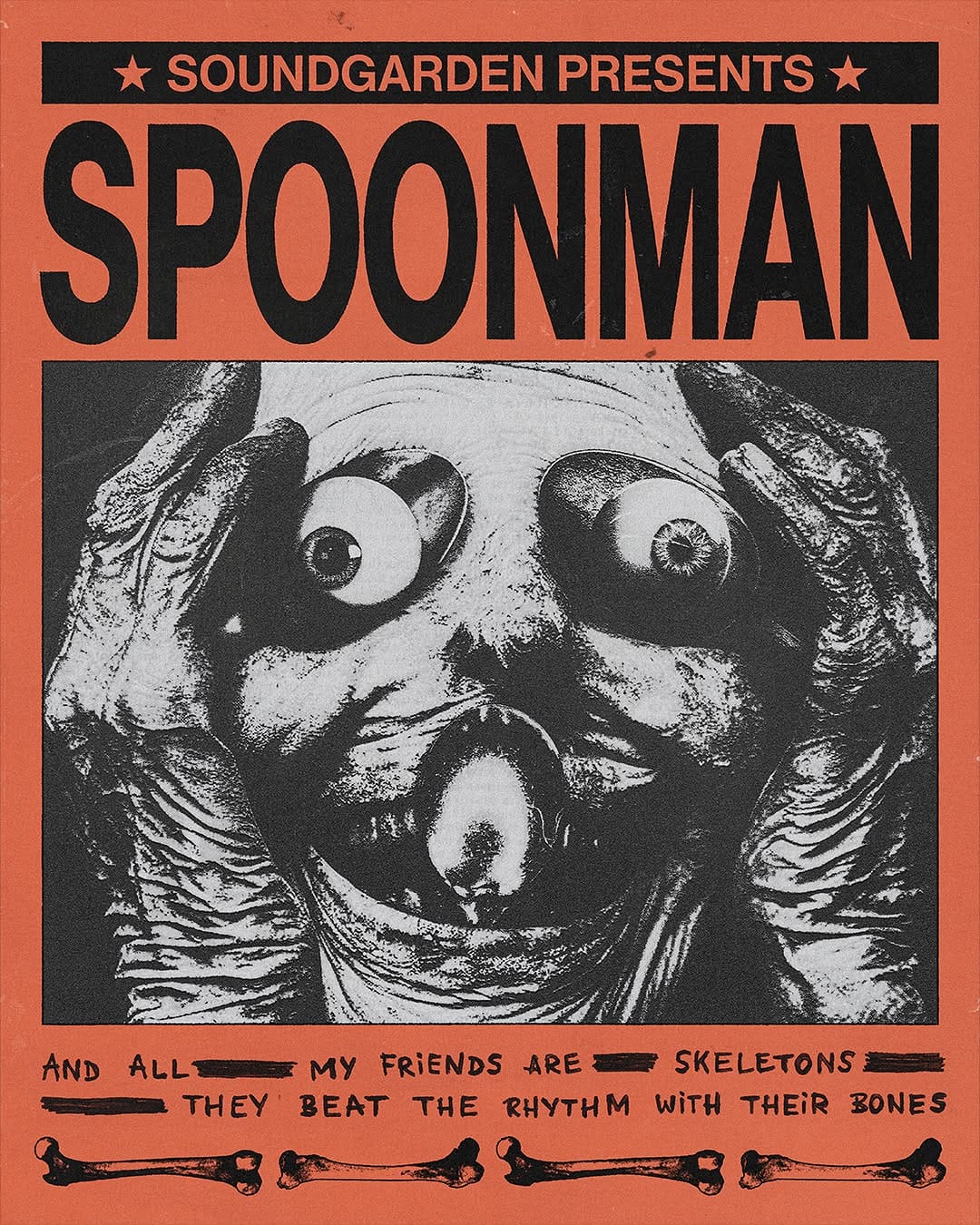 Soundgarden "Spoonman" Poster
