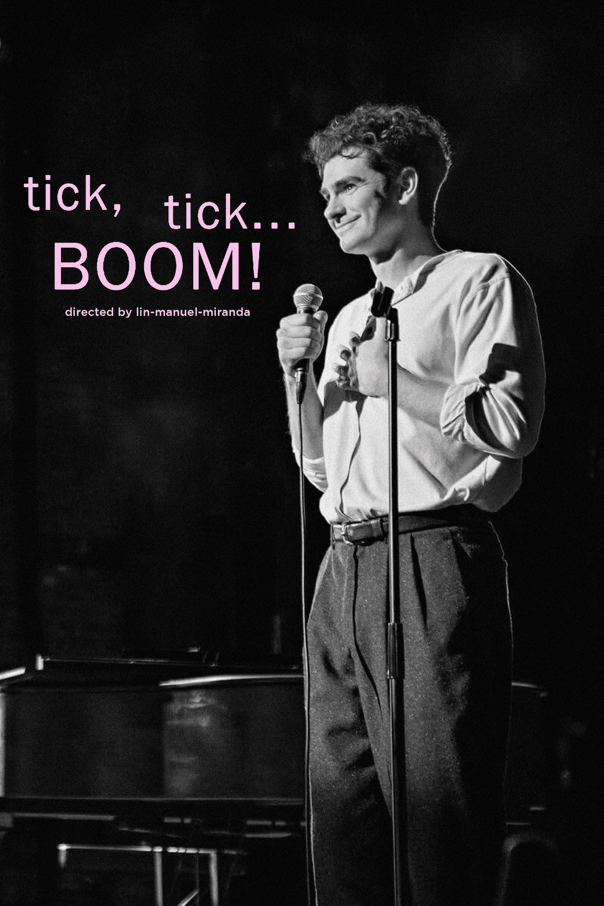 tick... tick... boom! pink poster