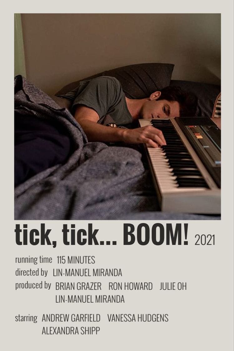 tick, tick… BOOM! movie poster (2)