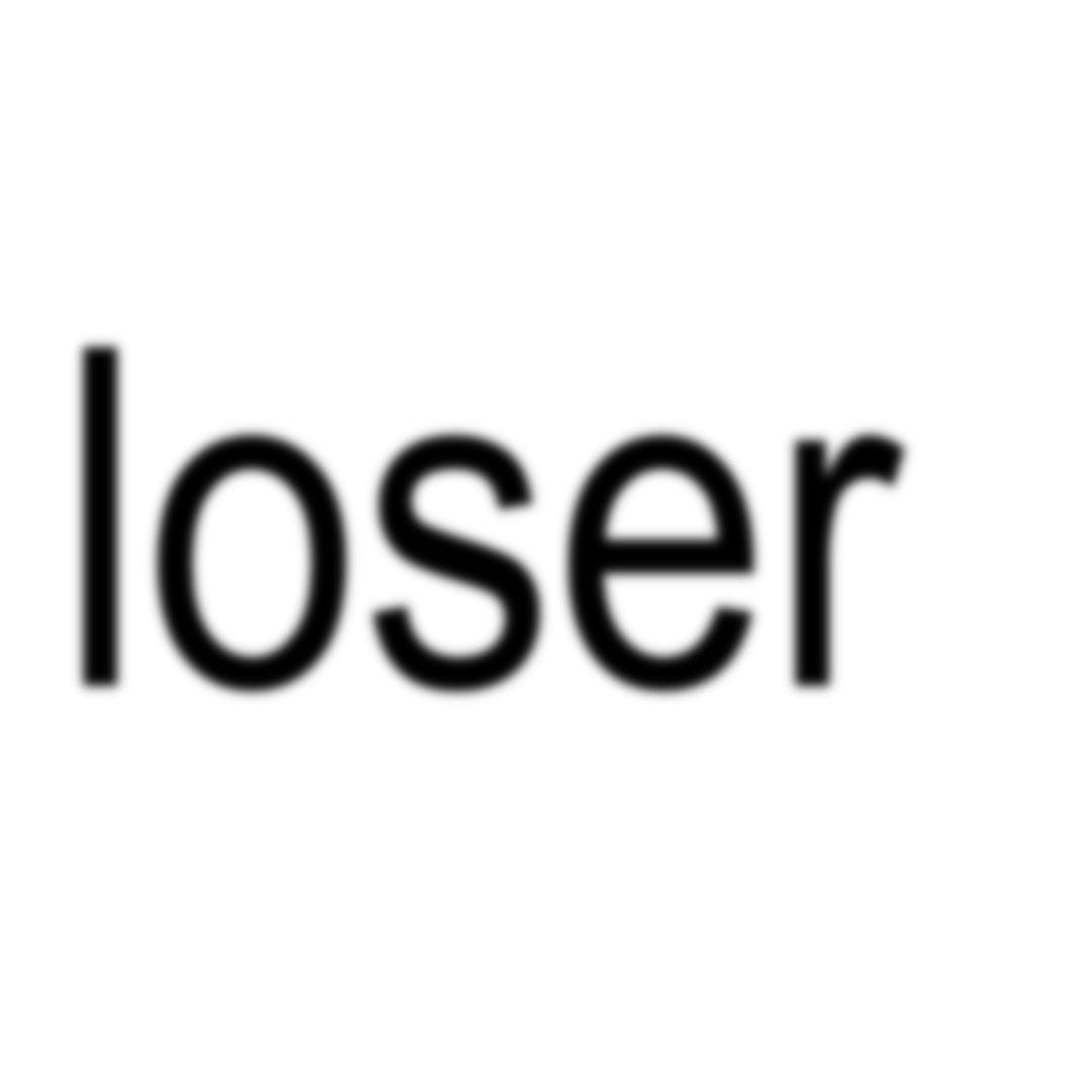 Loser poster