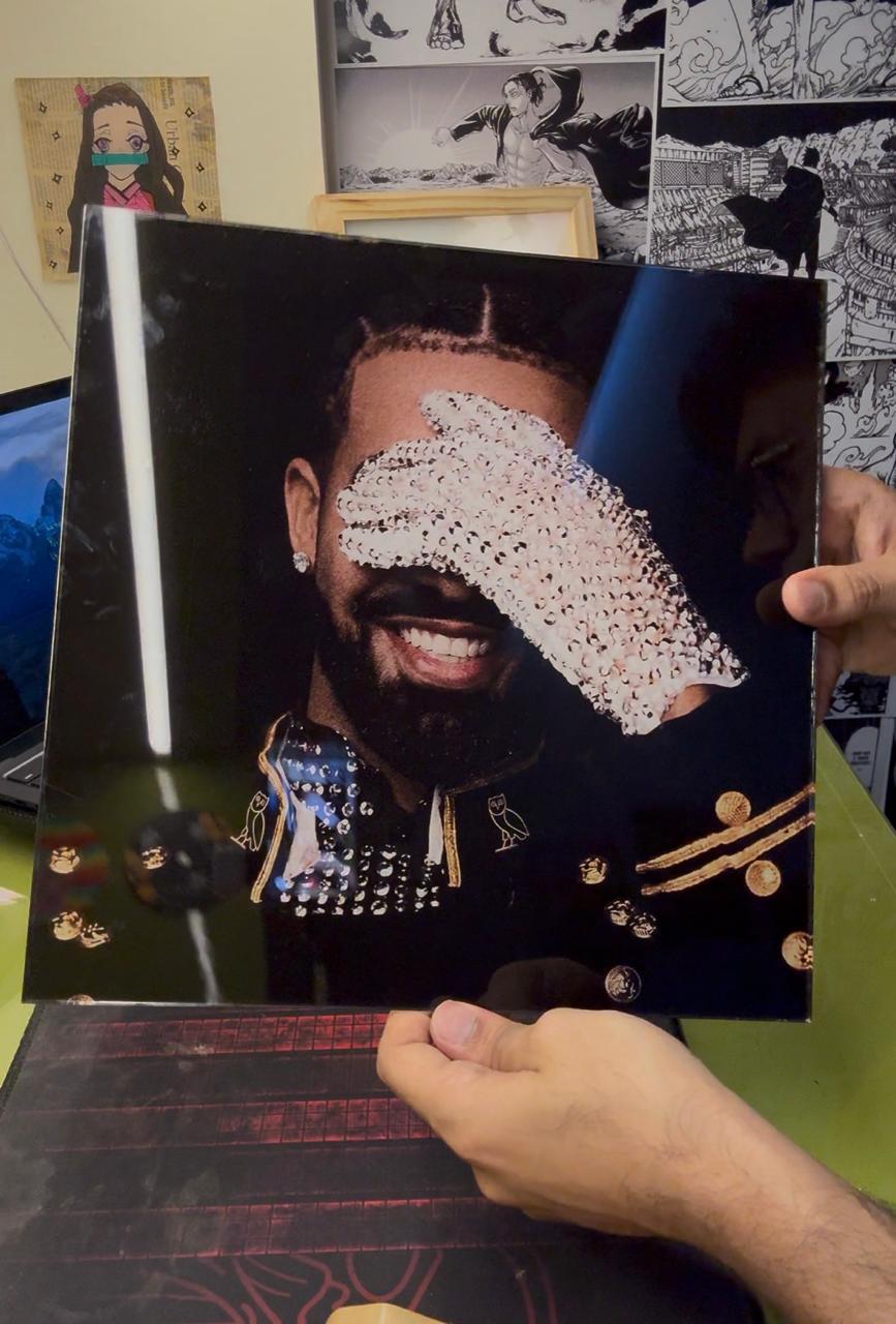 Drake acrylic plaque